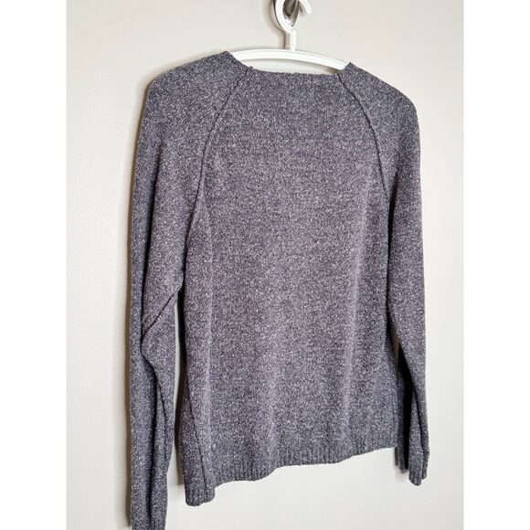 NWT Vintage Woolrich Women Purple Zip Sweater XL Knit Cottage Outdoor Heritage - Picture 3 of 8